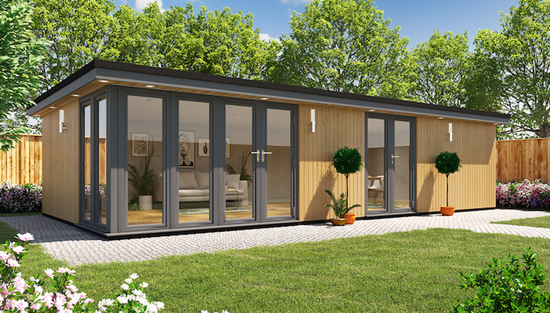 bespoke garden annexe designed for independent living.