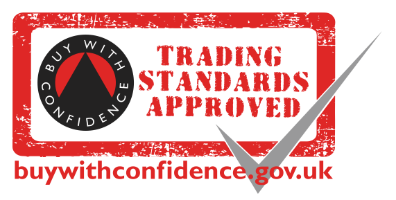 Buy with confidence trading standards approved.