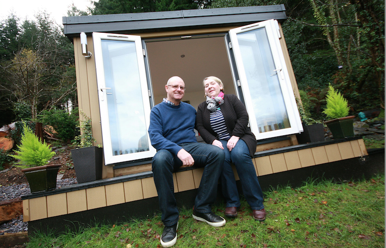 GARDEN ROOM NORTH WALES WITH VIEWS OF SNOWDON