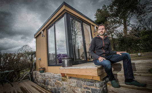 GARDEN OFFICE IN FLINTSHIRE, NORTH WALES